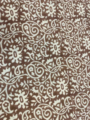 Indian Block Print, indian cotton, Hand stamped printing, by the yard, Indian Fabric, Peace Block Print Fabric, sewing and quilting fabric 4 - Rohiyaan